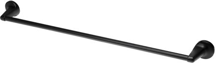 Haceka Handdoekhouder Haceka Aspen Enkel 69 cm Mat Zwart