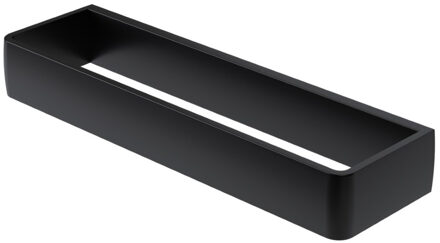 Haceka Handdoekring Haceka Aline Black 25,9x3,5 cm Aluminium Mat Zwart