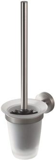 Haceka Kosmos Closetborstelset mat chroom 1208613 Chroom mat