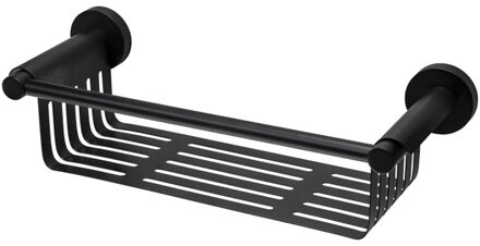Haceka Kosmos Douchemand - 35x14x10cm - mat zwart 1208623 Zwart mat