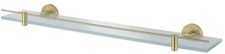 Haceka Kosmos Planchet - 60x12cm - glas - geborsteld goud 2010969 Goud geborsteld