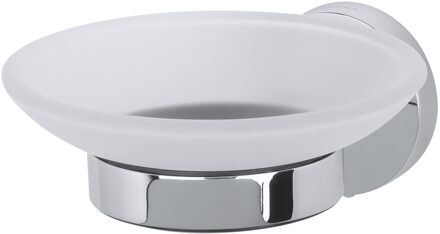 Haceka Kosmos Zeephouder met glazen inzet chroom 1208591