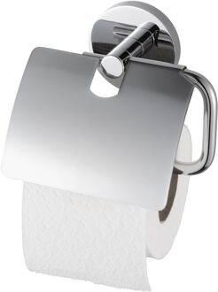 Haceka Pro 2000 Toiletrolhouder met klep chroom