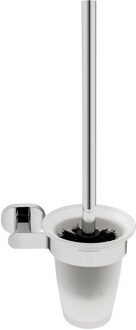 Haceka Toiletborstelhouder Haceka Gio Hangend Glas Met Chroom