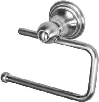 Haceka Toiletrolhouder Haceka Allure Zonder Klep Geborsteld RVS Look