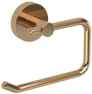 Haceka Toiletrolhouder Haceka Kosmos Zonder Klep Geborsteld Koper