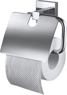 Haceka Toiletrolhouder Haceka Mezzo met Klep Chroom