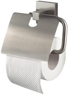 Haceka Toiletrolhouder Haceka Mezzo Tec met Klep Mat Chroom Haceka
