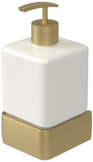 Haceka Zeepdispenser Haceka Aline Gold 7,4x15,4 cm Aluminium Mat Goud
