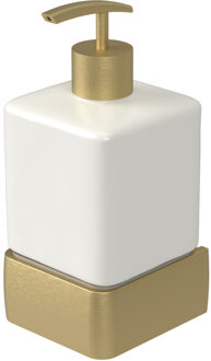 Haceka Zeepdispenser Haceka Aline Gold 7,4x15,4 cm Aluminium Mat Goud