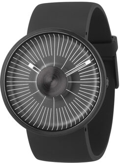 Hacker Watch IP Black Zwart - 42,5 mm (diameter kast)