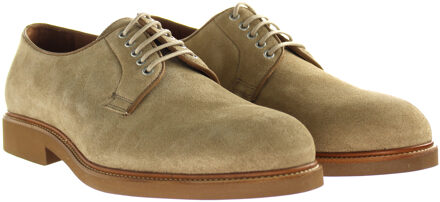 Hackett Chino Eyelet Blucher Heren Beige Schoenen - EU 44 / UK 9.5