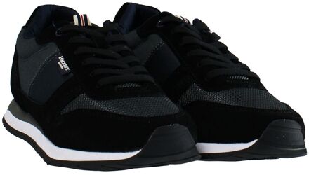 Hackett Eyelet Heren Zwarte Trainers - maat EU 46 / UK 11