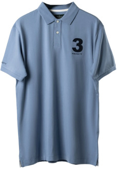Hackett Heritage Number Polo Shirt Hackett , Blue , Heren - 2Xl,Xl,L,M