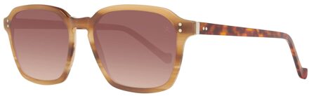 Hackett Mannen Zonnebril 52/18/145 mm Acetaat Bruin - One Size