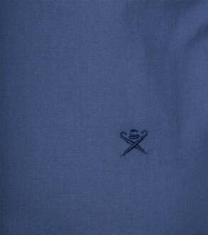 Hackett Overhemd Garment Dyed Offord Blauw - L,XL,XXL