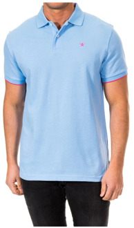 Hackett Polo Shirt Hackett , Blue , Heren - XS