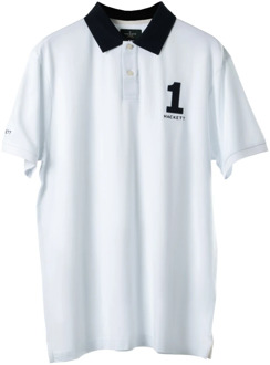 Hackett Polo Shirts Hackett , White , Heren - 2Xl,Xl,L,M,3Xl