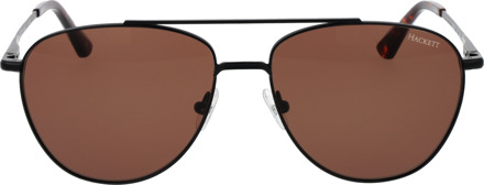 Hackett Zonnebril HSK1148 002 56 - maat Zwart