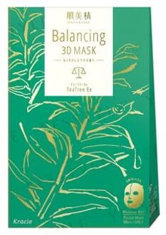 Hadabisei Balancing 3D Mask Tea Tree EX 3 pcs