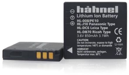 Hähnel Hahnel HL-008/PE10 Li-Ion accu (Panasonic DMW-BCE10)