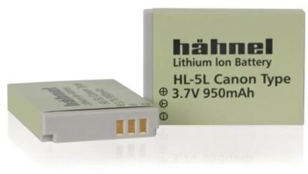 Hähnel HL-5L Li-Ion accu - Canon NB-5L