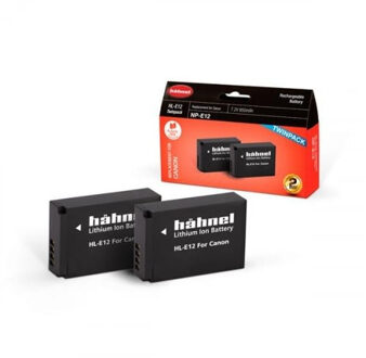 Hähnel HL-E12 Canon Type Twin Pack