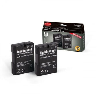 Hähnel HL-EL14 Nikon Type Twin Pack