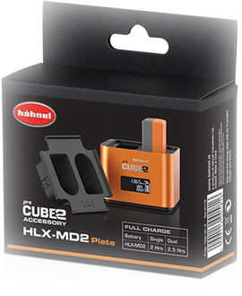 Hähnel ProCube2/ProCube3 accuplaat voor Hahnel HLX-MD2 batterijen