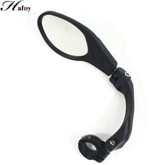 Hafny Bicycle Rearview Mirror Flexible Rearview Mirror Stainless Lens Mirro Handlebar Rearview Mirror Cycling Safety Mirror