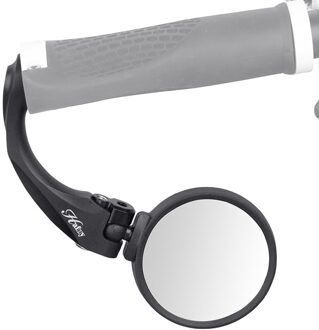 Hafny Flexibele Bike Spiegels Clear Rear View Fiets Spiegel Stuur End Back Eye Veiligheid Spiegel Voor Fiets Mtb Racefiets spiegel