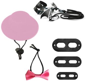 Hagedis Trekkabel Hoed Strikje Zachte Lederen Reptiel Baardagaam Harness Leash Halloween Kostuum Kleding