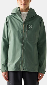Haglöfs Alert Gore-Tex Hardshell Jas Dames Groen - M