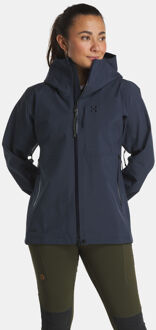 Haglöfs Front Proof II Hardshell Jas Dames Blauw - M