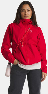 Haglöfs Korp Proof Jas Hardshell Dames Rood - XS