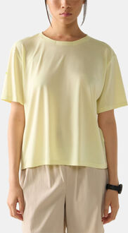 Haglöfs L.I.M Delta Crop Tee Dames Geel - S