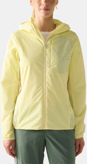 Haglöfs L.I.M Mimic Barrier Hood Isolatiejas Dames Geel