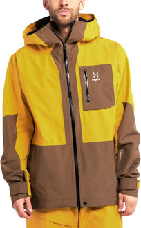 Haglöfs Lumi Jacket - Gele ski-jas heren Geel - XL