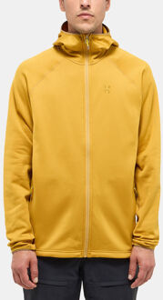 Haglöfs Magma Mid Hood Fleecevest Geel