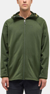 Haglöfs Magma Mid Hood Fleecevest Groen - L