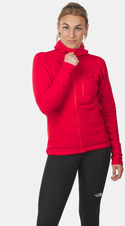 Haglöfs Rosson Mid Hood Fleece Dames Rood