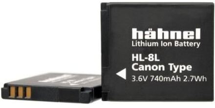 Hahnel HL-8L Li-Ion accu (Canon NB-8L)