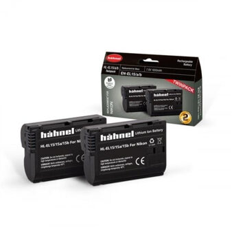 Hahnel HL-EL15HP Nikon Type Twin pack