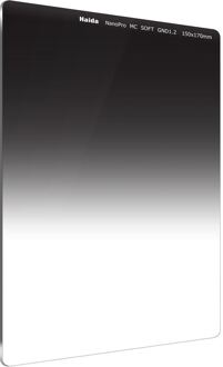 Haida PROII MC Nano Pro Soft Graduated ND 1.2 Optical Glass Filter - 150x170mm Grijs