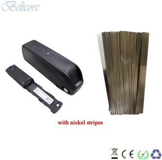 Hailong Shark Batterij Case 36 V 48 V 52 V Lege Ebike Batterij Case Down Buis Batterij Doos 80pcs Cellen 52V G80 met nikkel