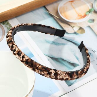 Haimeikang Gevlochten Getande Hoofdband Haarbanden Vrouwen Antislip Kleurrijke Bezel Haarbanden Meisjes Mode Haar Hoepel Accessoires
