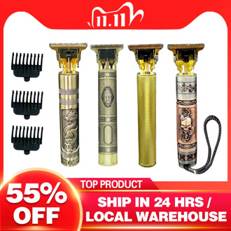 hair clipper Electric hair trimmer Cordless Shaver Trimmer 0mm Men Barber Hair Cutting Machine Carved Hair clipper Hairdresser 5