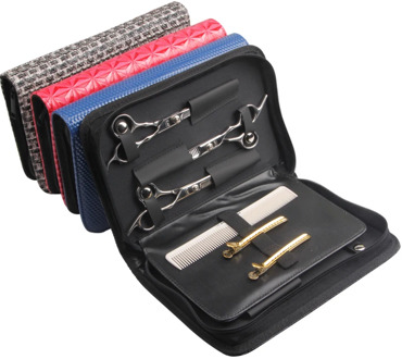 Hair Comb Shear Pouch Holder Case with Belt Barber Hairdressing Tool Bags Professional Hair Scissor Bag