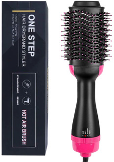 Hair Dryer Brush Hot Air Brush Hair Dryer & Volumizer 4 in 1 Multifunctional Negative Ions Hair Blow Dryer Straightener Brush