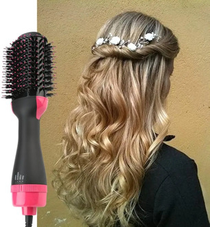 Hair dryer Comb Multifunctional Infrared Negative Ion Hot Air Comb Straight Hair Curling Comb